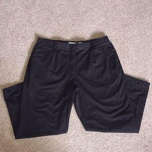 Sag Harbor Black Stretch Pants 💋 Sz 20w